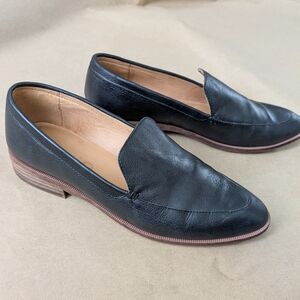 Madewell Frances Loafers - Black Leather